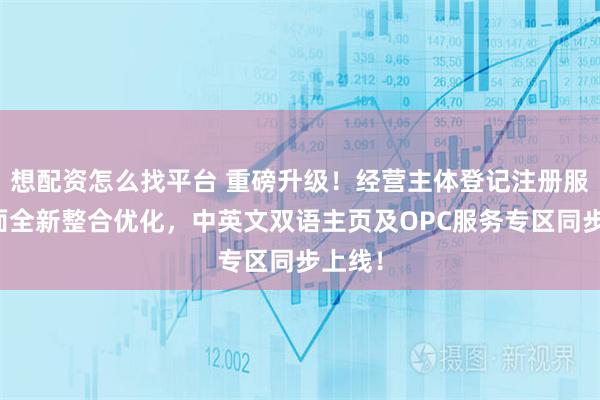 想配资怎么找平台 重磅升级！经营主体登记注册服务页面全新整合优化，中英文双语主页及OPC服务专区同步上线！
